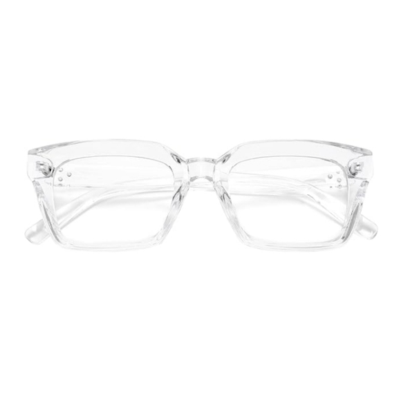 Accessories Non Prescription Clear Lens Glasses Thick Square Frame